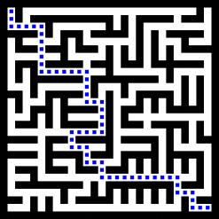 A bigger maze