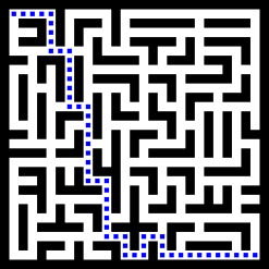 A bigger maze
