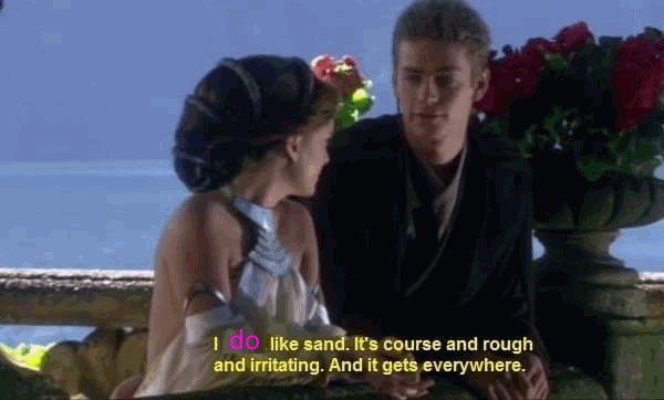 Anakin sand meme